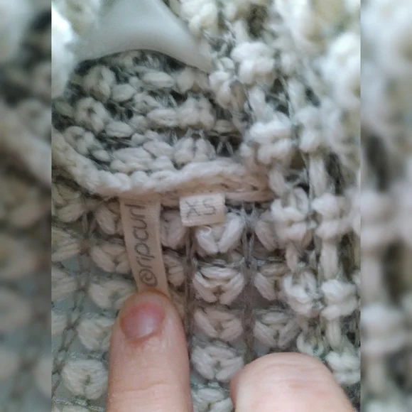 Rip Curl Thick Knit Open Cardigan - Picture 3 of 5